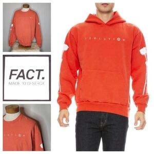 Fact. Orange‎ Isolation Sweatshirt Size XL